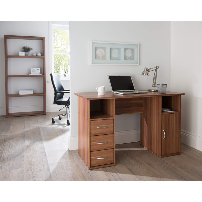 URBNLIVING Computer Desk, Brown