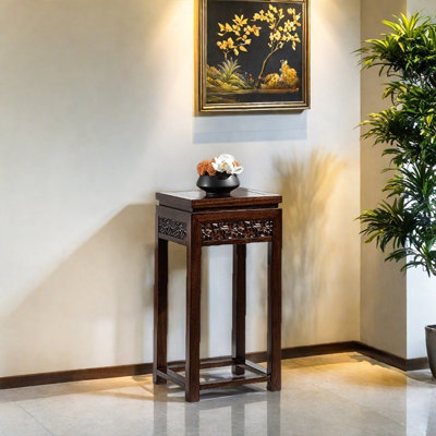Solid wood moire frame reinforced knot edge smooth