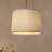 13'' W Pleated Shade Pendant Light