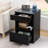 Baeugris 2-Drawer Nightstand with Open Shelf-2088177270