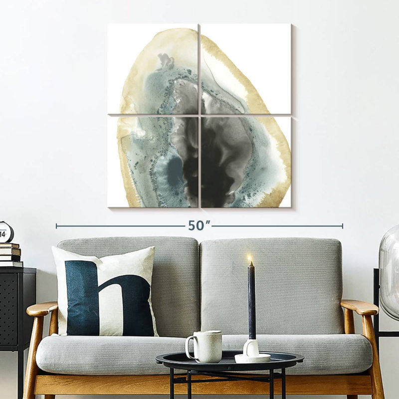 Avery Cropped Geodes III, 32" H x 32" W