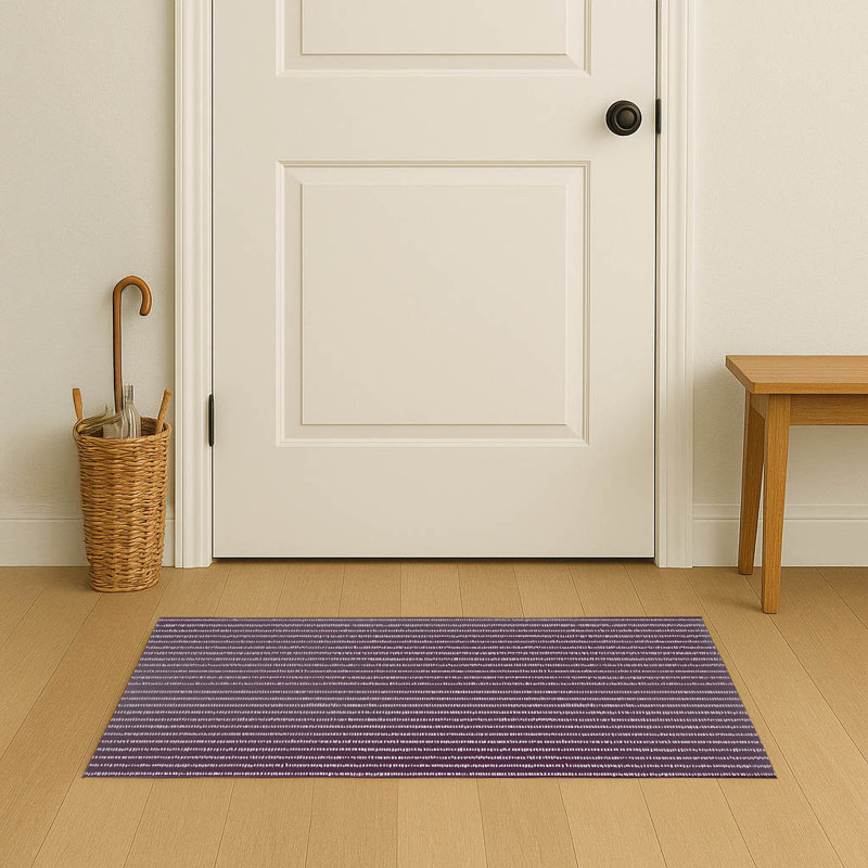 Paillasson Scatter Row, 36" W x 24" L, Eggplant