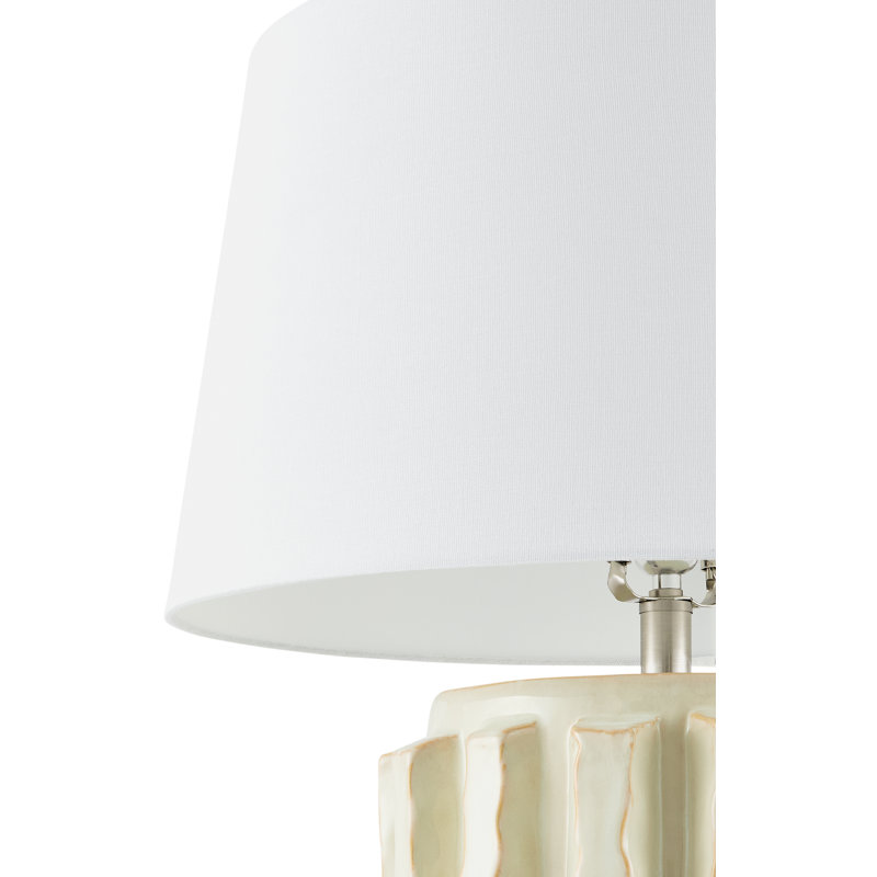 Waelyn Table Lamp, Cream
