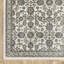 Tapis oriental floral ivoire / bleu Ehlena-1479205970