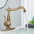 Deck Single-handle Bathroom Faucet with Drain Assembly