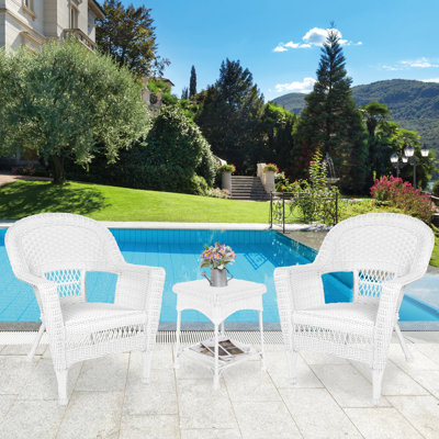 Goodman 3 Piece Seating Group by Highland Dunes