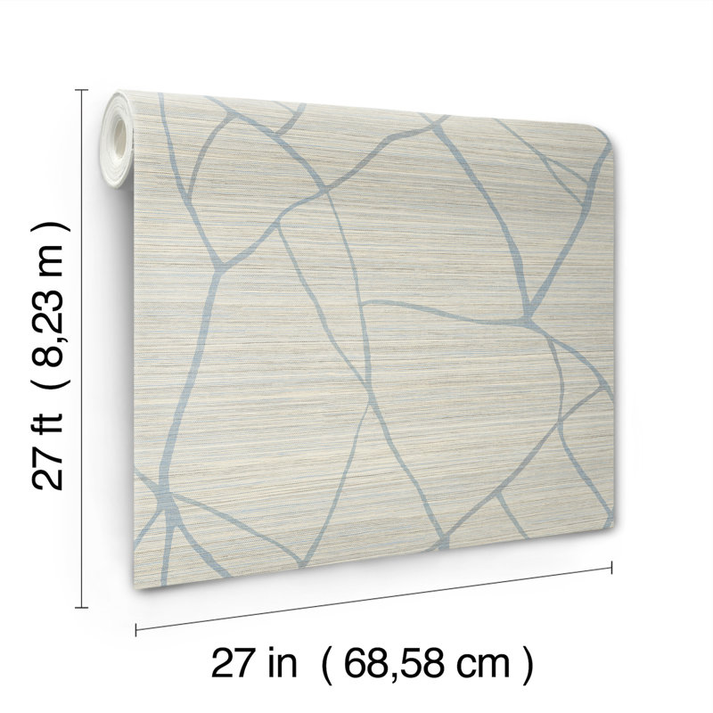 Raska Wallpaper, Blue