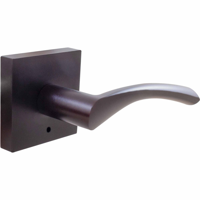 Leviers de porte avec Turin, Noir mat
