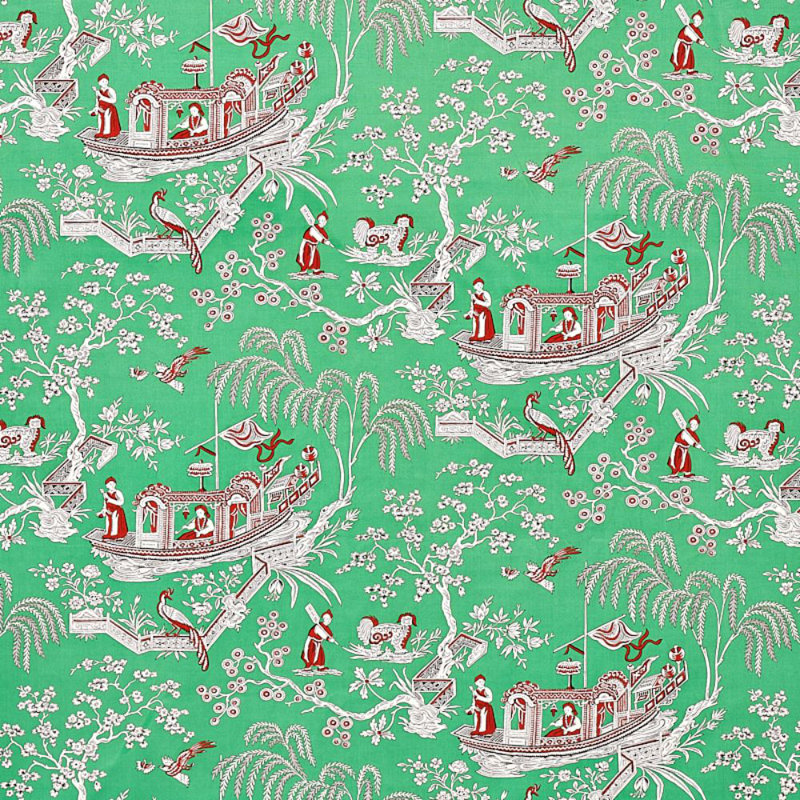 Matsudana Fabric, Jade
