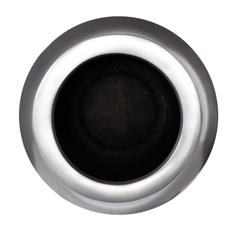 Elonga Planter, Polished Aluminum, MD