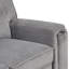 Canapé-lit élégant avec rangement et gobelets - gris 3 options modulaires pratiques pour 3 personnes-570910263
