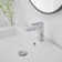 Single-Hole Single-handle Bathroom Faucet with Drain Assembly