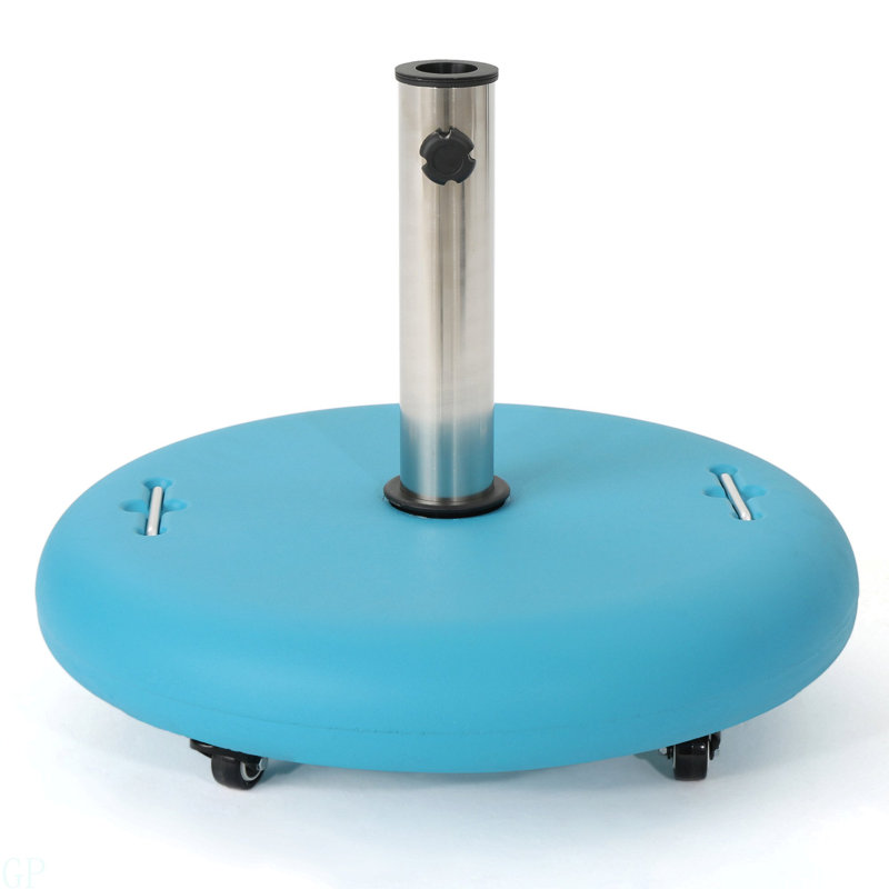 Base de parasol Wheelie - ronde, Noir