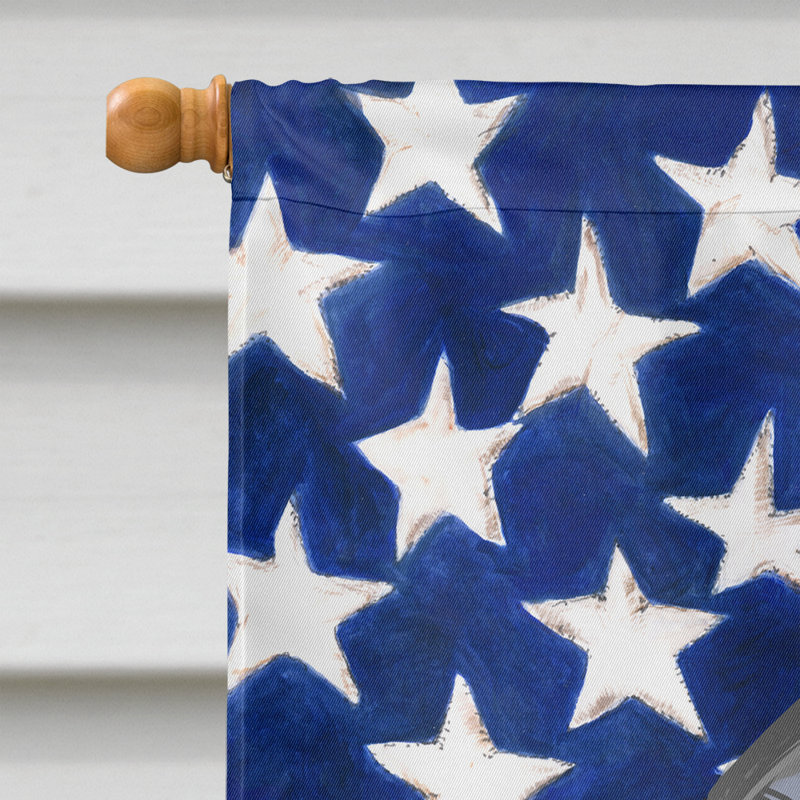 Polyester à 2 côtés 28 x 40 po drapeau maison, Esquimau canadien