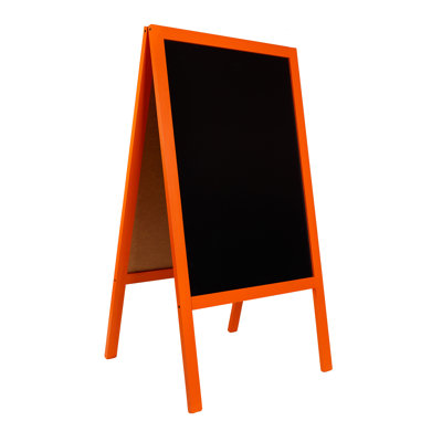 Genovefa Free-Standing Chalkboard 115cm H x 61cm W