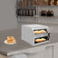 Grille-pain à convoyeur commercial pour cafés, buffets, restaurants et cafés (18,31 x 16,42 x 15,28 po)