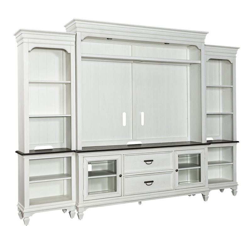 Colburn Entertainment Center for TVs up to 75" w/ LED Lighting