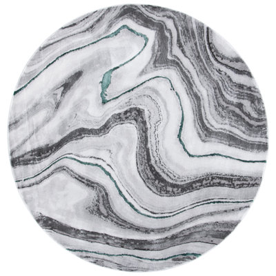 Fluery Performance Abstract Rug