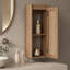 Armoire de salle de bain 12 po avec portes à fermeture douce et fixation flottante pour espaces compacts
