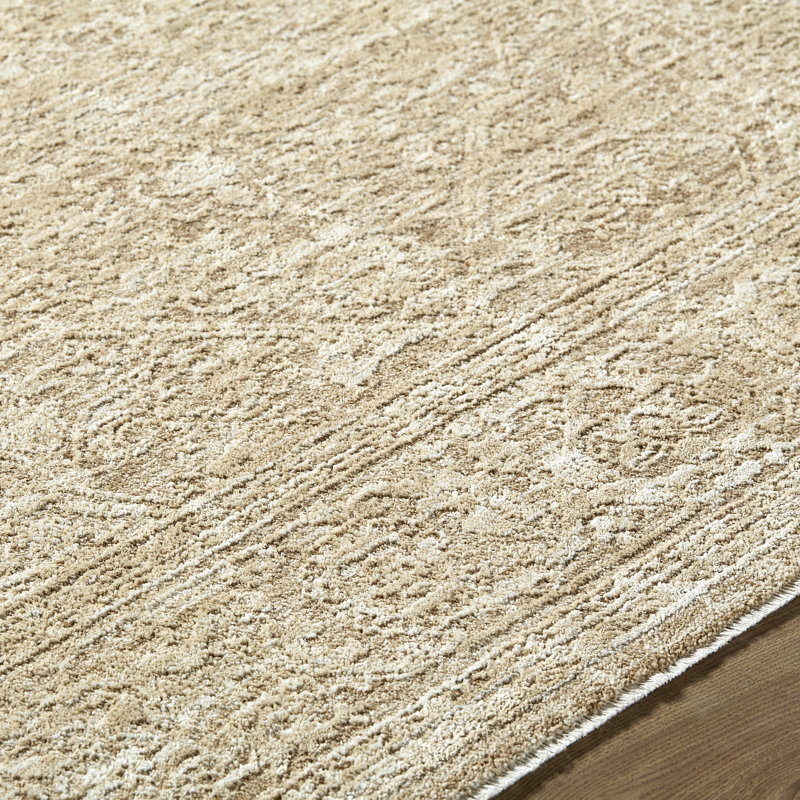Tapis tissé à la machine Landgraf, Rectangle 2 pi x 2 pi 11 po