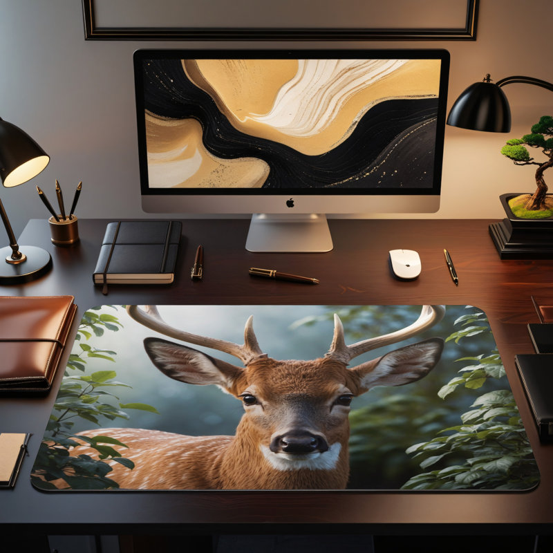 Polyester Desk Pad, 23.6x13.8