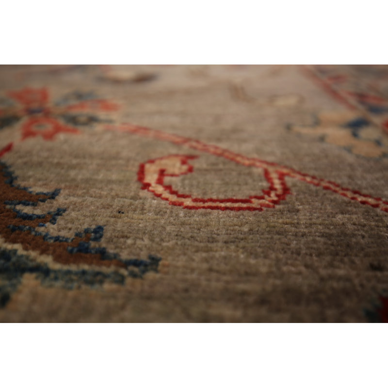 Vegetable Dye Ziegler Oriental Runner Rug