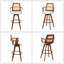 Swivel Upholstered Counter Stool-1400852705-1400852706
