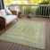 Machine Washable Indoor/Outdoor Xhevrie Aloe Rug