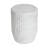 Outdoor Cicci Carved Side Table,White