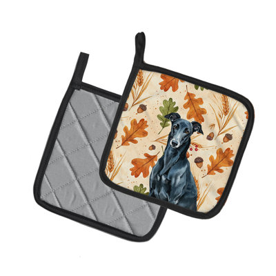 Paire de supports à casseroles Black Greyhound Heirloom Fall