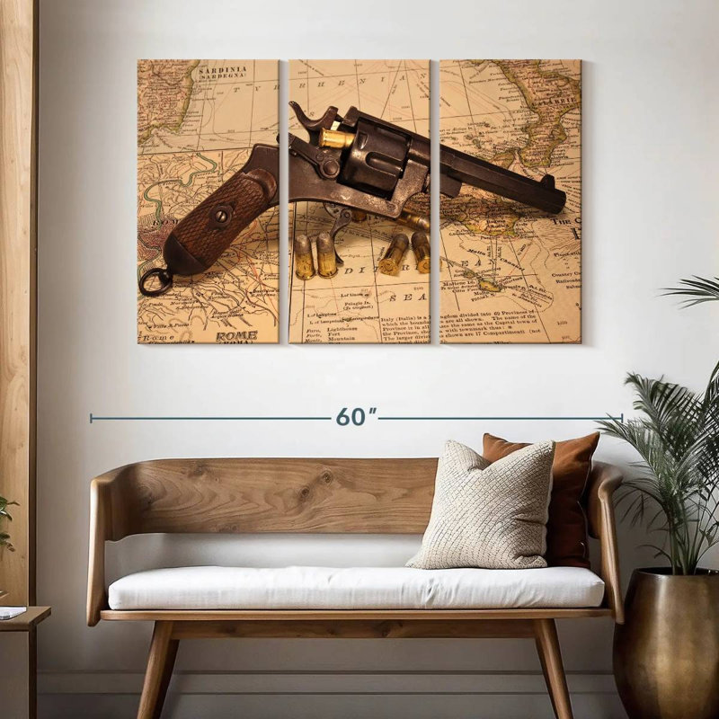 Conquer The World, 32" H x 50" W