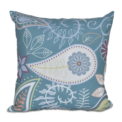 Botanical Blooms Square Pillow Cover and Insert