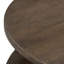 Table de bout cylindrique en bois massif avec rangement Janielle-21806323