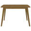 Table de salle à manger rétro avec pieds en angle