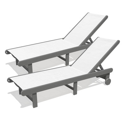 Venice HDPE Chaise Lounge,