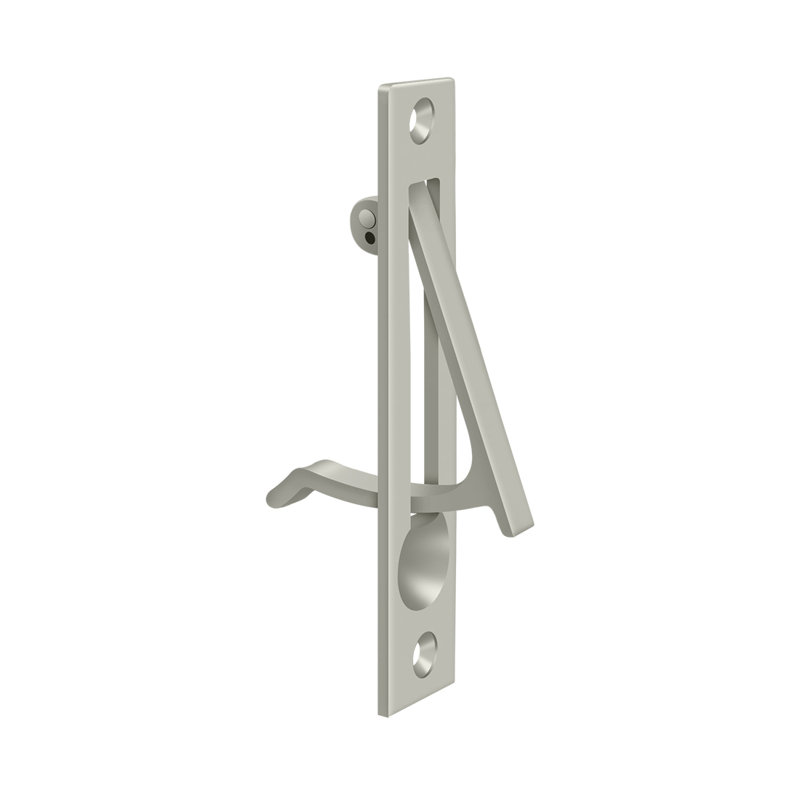 Deltana EP475U15 Edge Pull, 4" x 3/4" in Brushed Nickel, Brushed Nickel