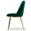 Chaise d'appoint en velours Zielke