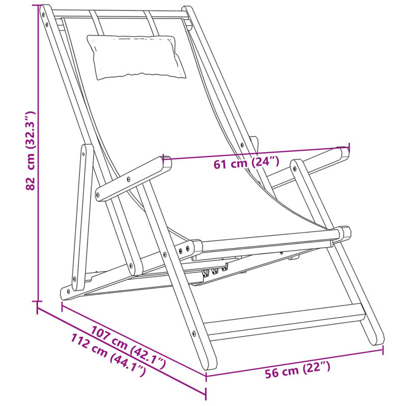 Polyester/Polyester Blend Padded Camping / Beach Folding Chair Folding Chair Set