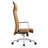Sledmere High-Back Leather Office Chair – Ergonomic Executive, Task & Conference Chair with Swivel, Tilt, Upholstered Seat & Iron Frame for Home Office or Conference Room-1014014069