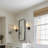 1 - Light 12" Dimmable Modern Armed Wall Sconce With Faux Alabaster Shade-1460123005-1484670091
