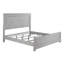 Très grand lit - Gris-1350055065
