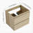 24" Wall-Mounted Bathroom Vanity