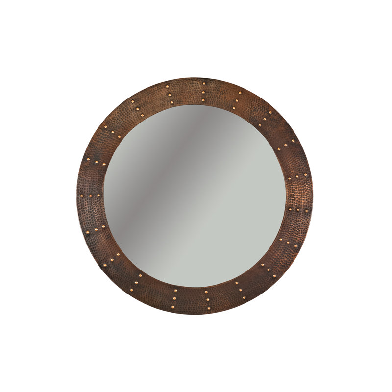Flat Metal Wall Mirror