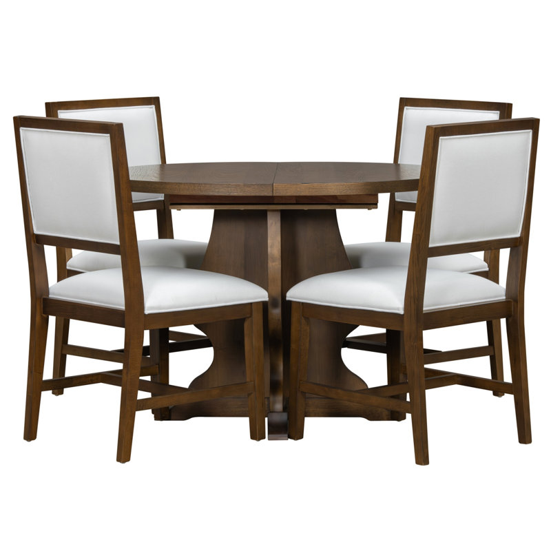 Ensemble repas pour 4 personnes, Brun