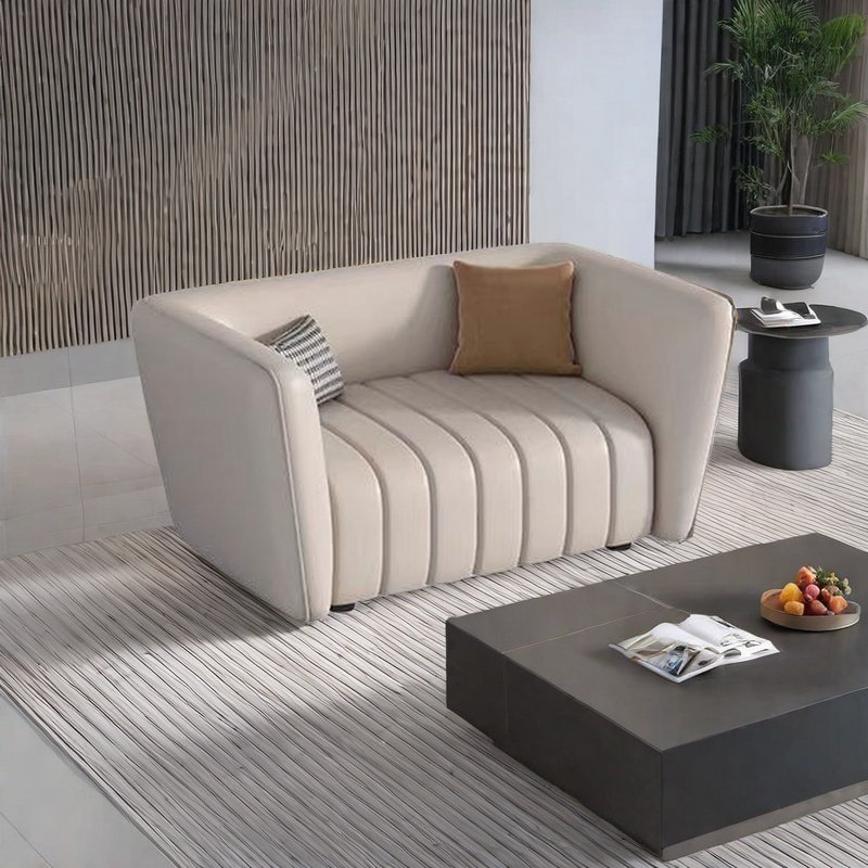 Casual light luxury simple modern office sofa