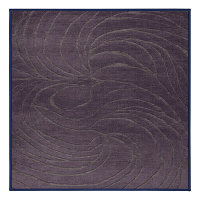 Tapis mauve lavable à la machine