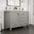 Eviva London 48"W X 18"D Double Sink Bathroom Vanity With White Carrara Quartz Countertop And Undermount Porcelain Sinks-105920594