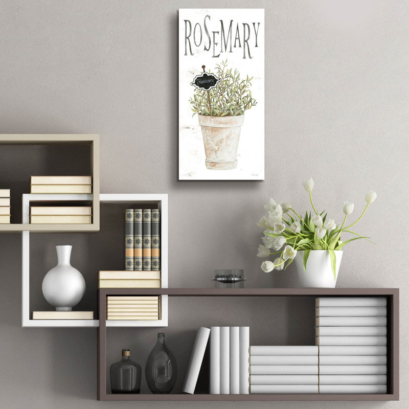 «Rosemary» par Cindy Jacobs, art mural en verre acrylique, H 24 po x l 12 po