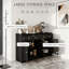 Armoire décorative, buffet de rangement de cuisine avec tiroirs, tablettes réglables-605248817