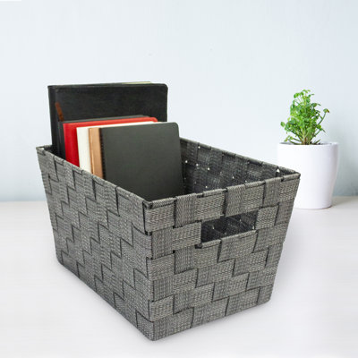 Badgley Mischka Fabric Bin